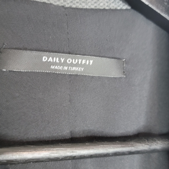 Men's Essentials ZARA Daily Outfit Gray Sport Coat Size XXL - Picture 11 of 11